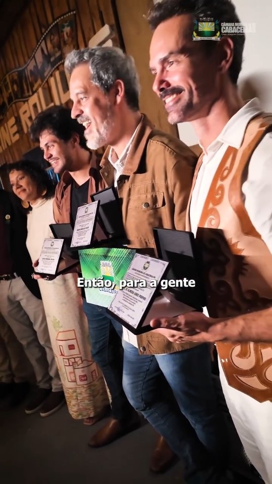 Uma noite marcada pela emoção, reconhecimento e valorização da cultura!