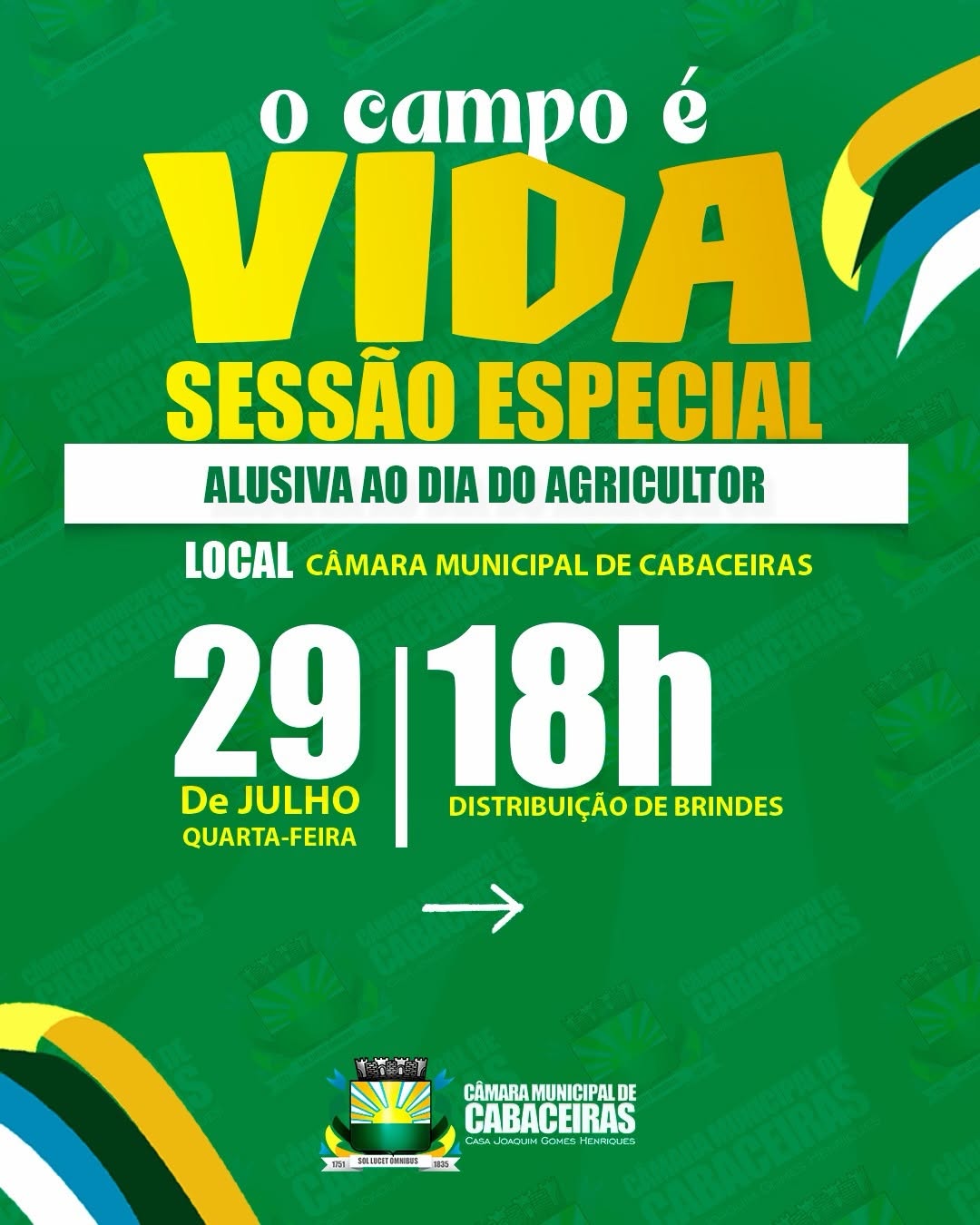 O campo é vida! 🌱
