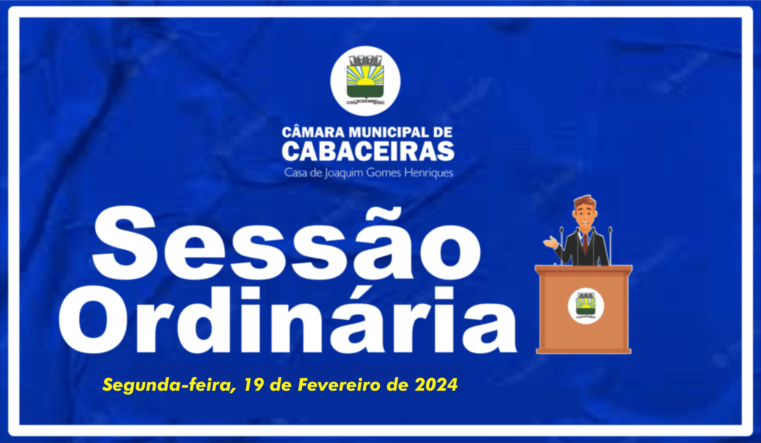 Câmara de Cabaceiras realiza segunda sessão ordinária de 2024