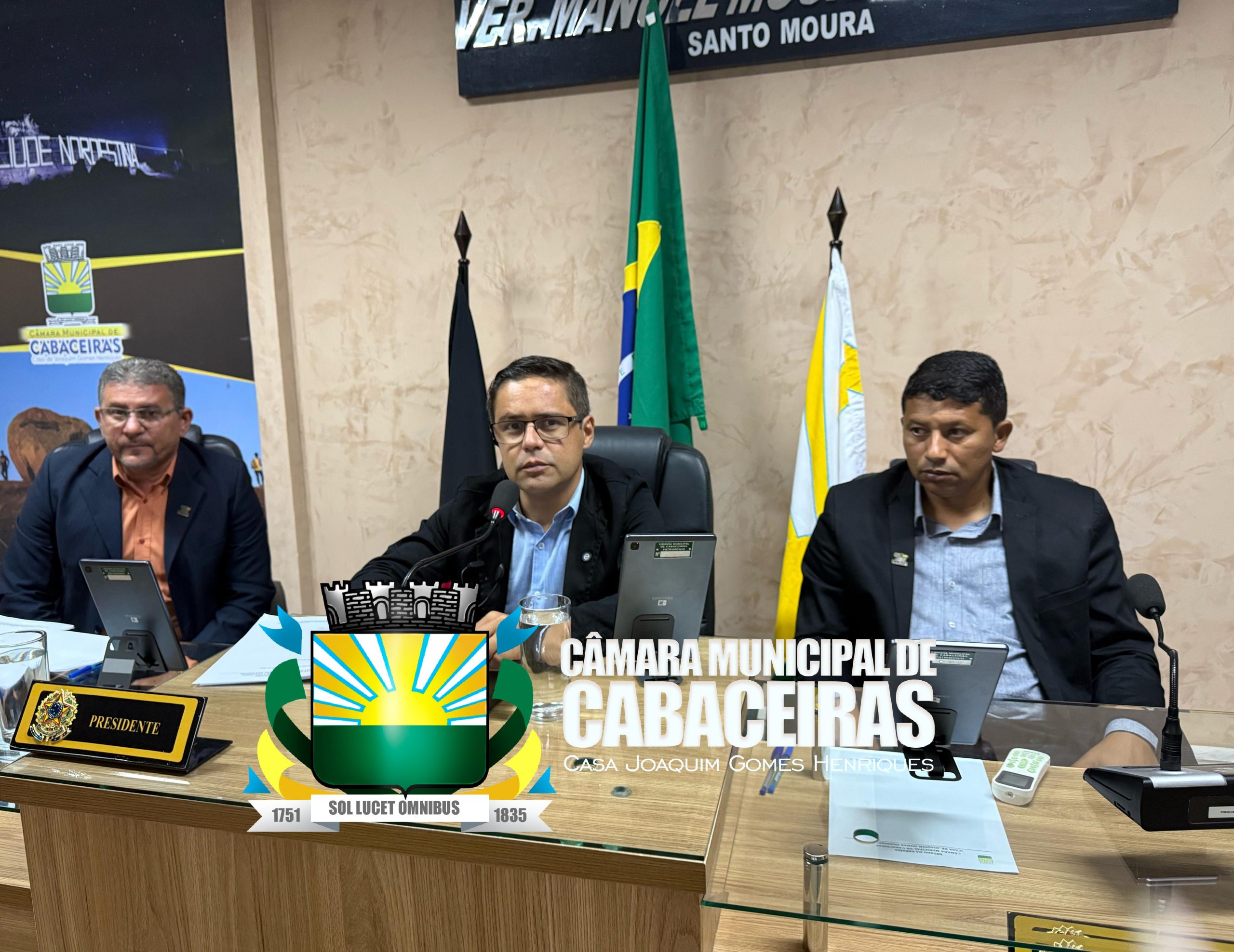 Câmara de Cabaceiras realiza 6ª Sessão Ordinária com participação de todos os vereadores