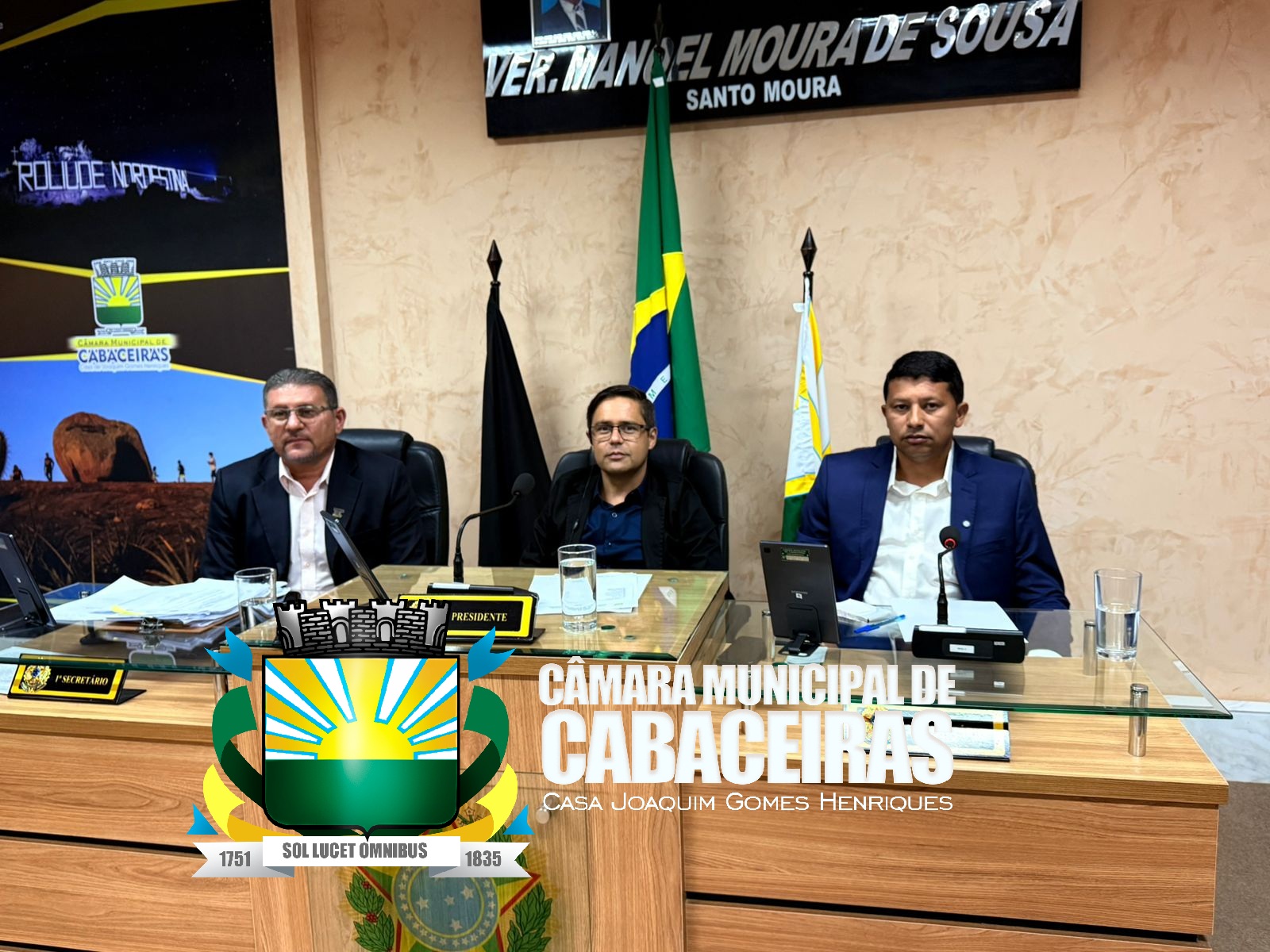 Câmara de Cabaceiras realiza 8ª Sessão Ordinária com foco em cultura, meio ambiente e segurança nas vias públicas.